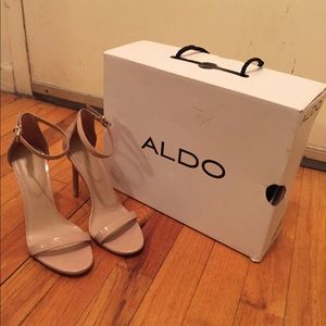 Aldo cream high heels